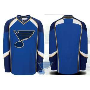  EDGE St. Louis Blues Authentic NHL Jerseys Blank Home Blue 