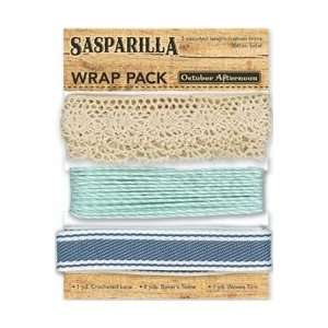  October Afternoon Sasparilla Wrap Pack Trims 1yd Woven 