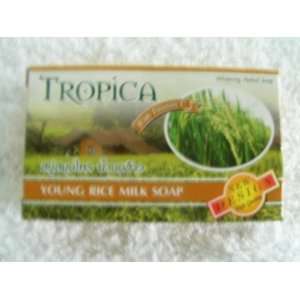  Tropica  Young Rice Milk Whitening Herbal Soap Beauty