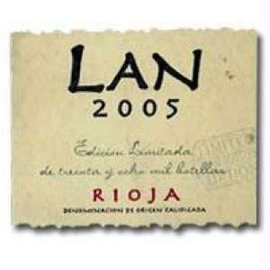 2005 Lan Rioja Edicion Limitada 750ml: Grocery & Gourmet 