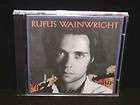 Want One ECD Rufus Wainwright CD 2003 Dreamworks SKG  