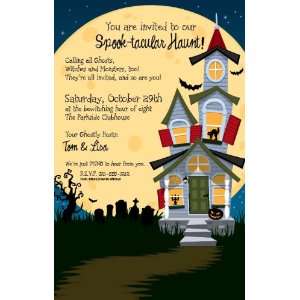  Haunted House Halloween Party Invitations: Health 