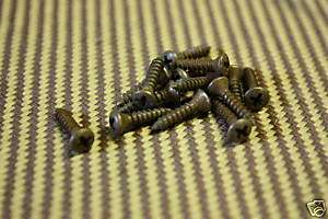   Fender Guitar and Bass Pickguard Screws Nickel Project  AGED   