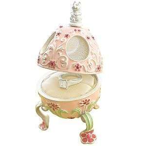   the Pooh Swarovski Crystal Faberge Egg Jewelry Box 