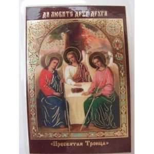  HOLY TRINITY Old Testament Orthodox Icon Andrey Rublev 