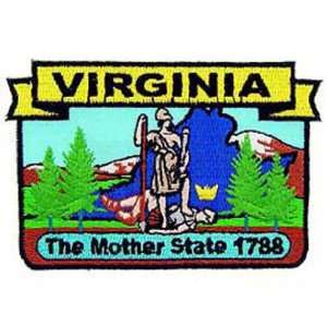  Virginia State Map Patch 3 Patio, Lawn & Garden
