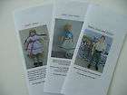 Knitting Patterns for 1 12th scale little girl   SET 2 items in Lesley 