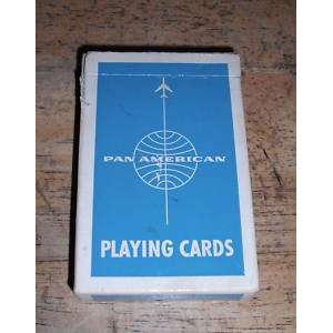  Vintage 1960s Pan Am Airlines Playing Cards Sports 