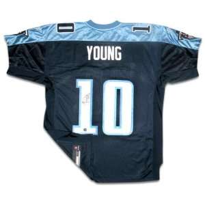  Vince Young Tennessee Titans Autographed Reebok Authentic 