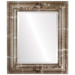Winchester Rectangle in Champagne Silver Mirror and Frame  