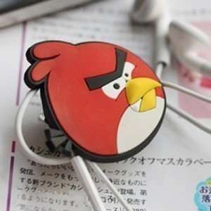  Angry Bird Cord Holder Winder Earphones Cable Organizer 