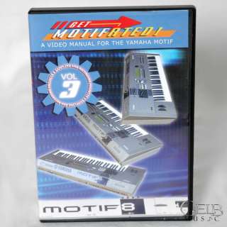 Yamaha Motif DVD Video Manual   VOL 3     
