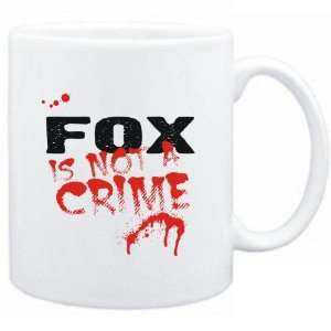   White  Being a  Fox is not a crime  Animals
