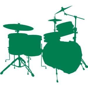  Drums Removable Wall Sticker