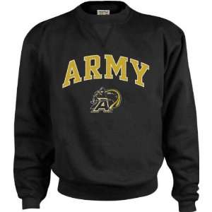  Army Black Knights Perennial Crewneck Sweatshirt: Sports 