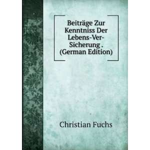    Ver Sicherung . (German Edition) Christian Fuchs  Books