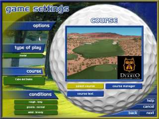 PGA Championship Golf Titanium w/ Manual PC CD game!  