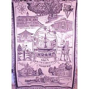  Historic Aiken, South Carolina Throw Blanket