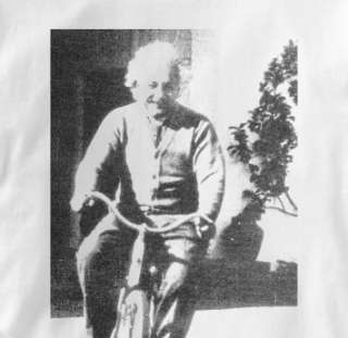 Bicycle Albert Einstein Cycling Science T Shirt XL  
