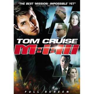 Mission Impossible 3 DVD NEW 097361184548  