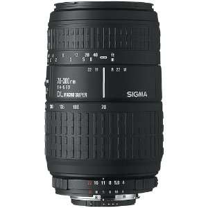  SIGMA LENS 70 300mm f/4 5.6 DL Macro Super SLR Camera Lens 