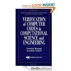 Verification of Computer Codes in Computational Science and 