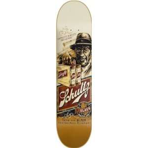  Slave Schultz Sixer Deck 8.0 Gold Skateboard Decks 