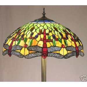   Stained Glass Tiffany Style Floor Pole Lamp Lamps