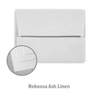  Nekoosa Linen Ash envelope   1000/CARTON