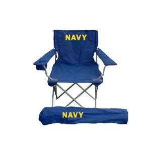    Naval Academy Navy Outdoor Folding Travel Chair