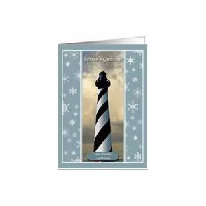 Cape Hatteras Nautical Themed Christmas Cards Business or Personal Use 