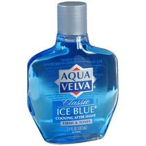  AQUA VELVA AFTER SHAVE ICE BLU 3.5 OZ Health & Personal 