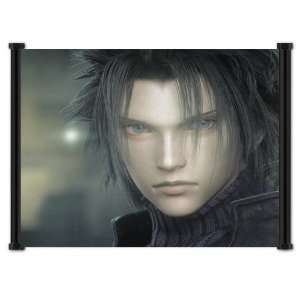  Crisis Core Final Fantasy 7 Game Fabric Wall Scroll Poster 