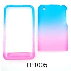  PHONE COVER FOR APPLE IPHONE 3G 3GS FROST BLUE PINK: Cell Phones 