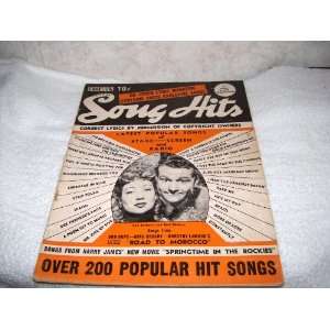  Song Hits Magazine DECEMBER 1942 Sam Goldman Books