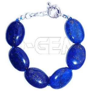  Lapis lazuli 18x25mm Bracelet D Gem Jewelry