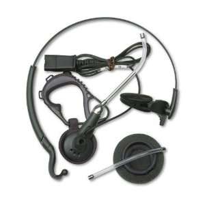   Voice tube or noise canceling microphone.   Enhanced call clarity