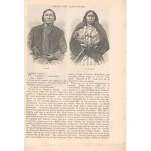 1880 Arapahoe Indians Black Coal Sharp Nose Friday 