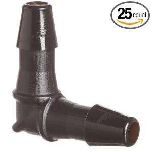 Value Plastics L220 2 Elbow Tube Fitting with 200 Series Barbs, 3/32 