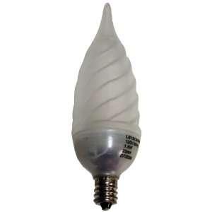  ENHANCED LED CHANDELIER SWIRL CANDLE SHAPE LAMP