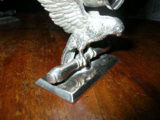antique American silverplate figural napkin ring/holder Meriden B Co 