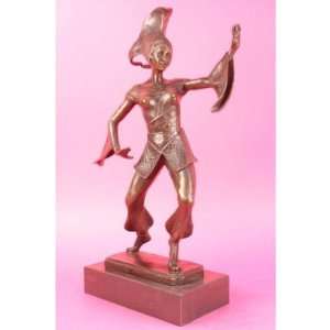   bronze statue art deco dancer sculpture statue figure 
