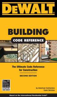 DeWALT Building Code Reference Book  American Contrac  