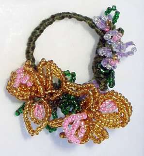 About Victorian Seed Bead Flowers items in Tangees Treasures Vintage 