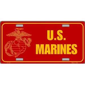  Us Marines License Plate Frame 