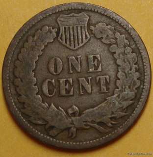 1880 INDIAN HEAD CENT PENNY A8583 GOOD RARE DATE COIN  