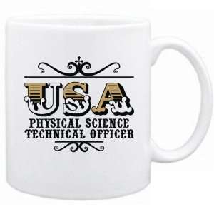 New  Usa Physical Science Technical Officer   Old Style  Mug 