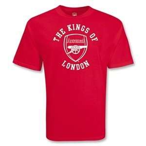  hidden Arsenal The Kings of London T Shirt (Red): Sports 
