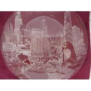 Chicago Home Decor Holiday Plate 13 Collectible ; Picasso Art Museum 