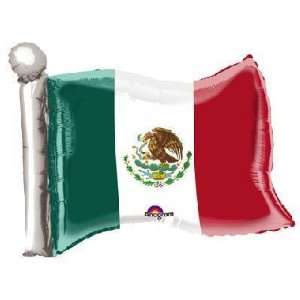   Mexican Flag Super Shape   Fiesta Party Theme